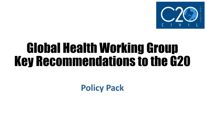 global healthworkinggroup keyrecommendationsto