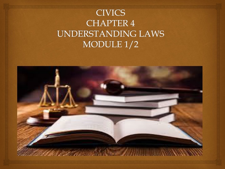 civics chapter 4