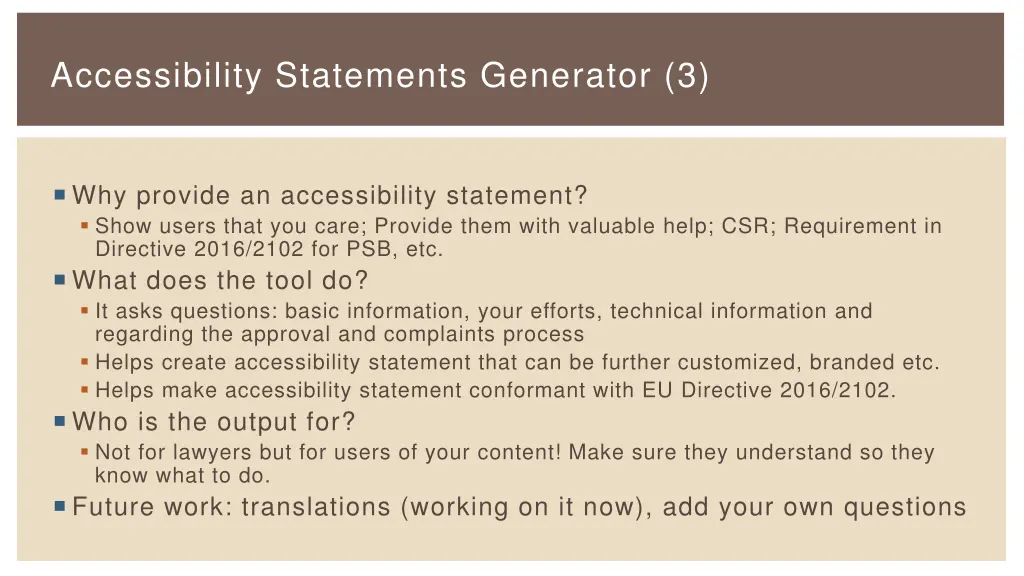 accessibility statements generator 3