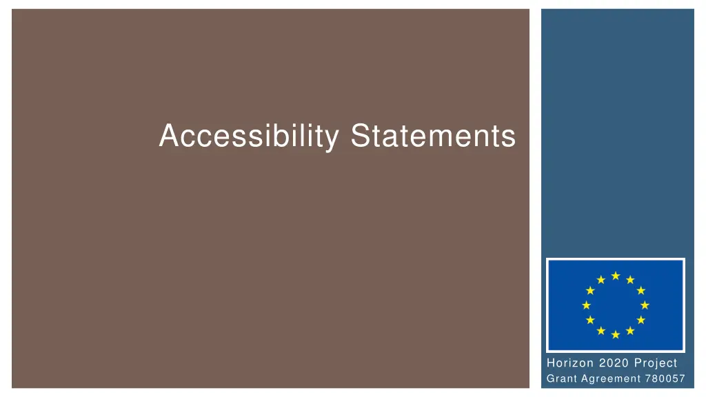 accessibility statements