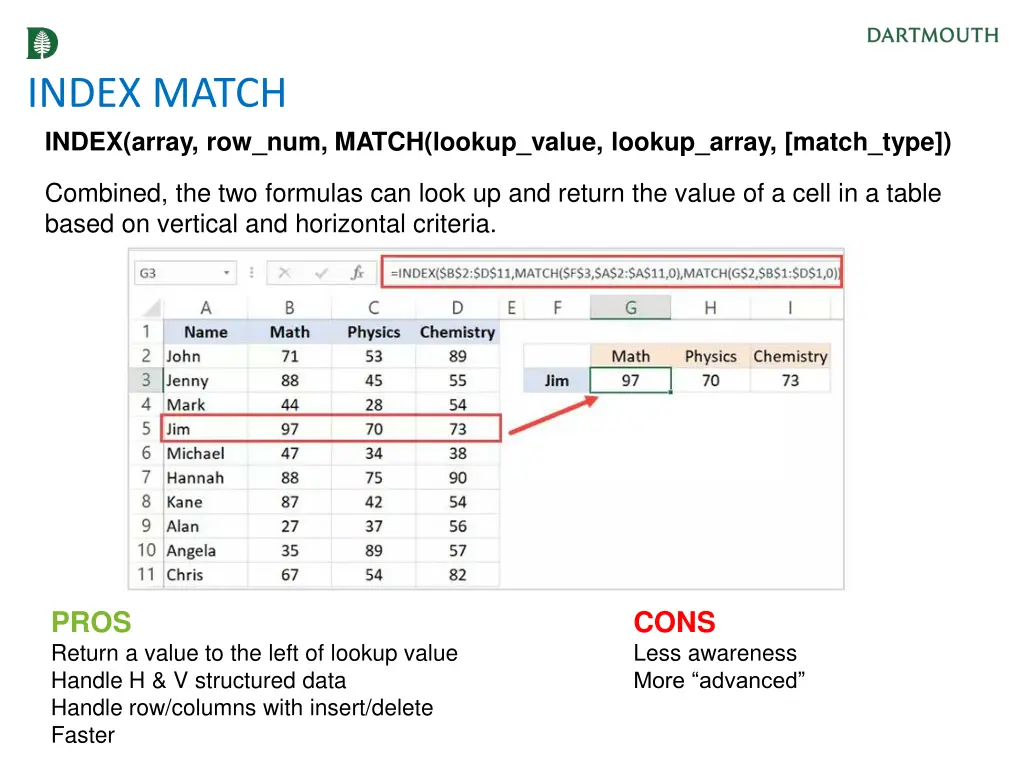 index match index array row num match lookup