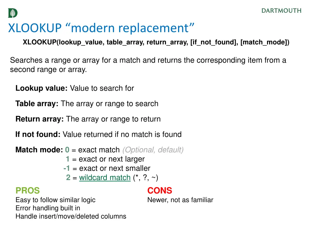 xlookup modern replacement xlookup lookup value