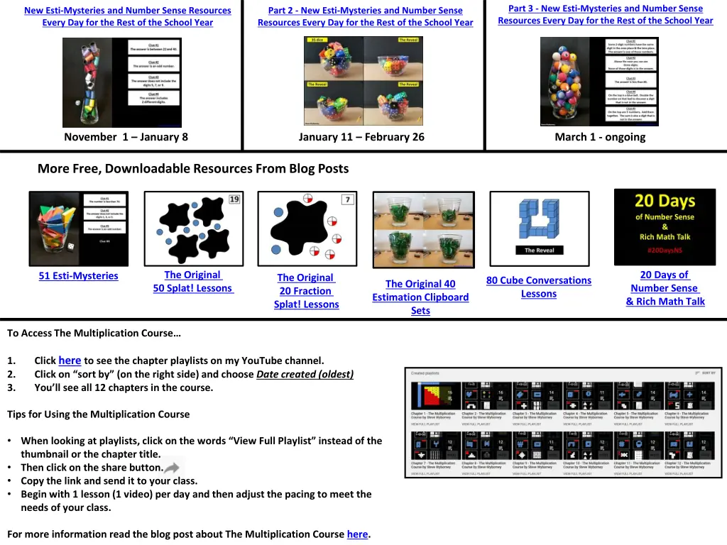 part 3 new esti mysteries and number sense 2