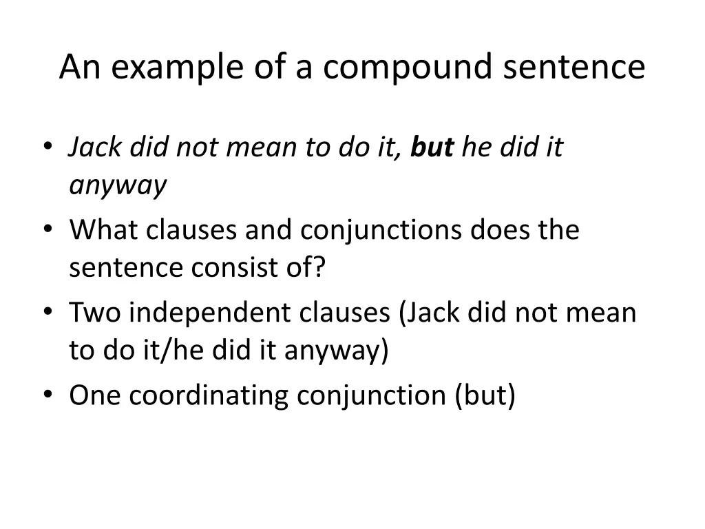 an example of a compound sentence