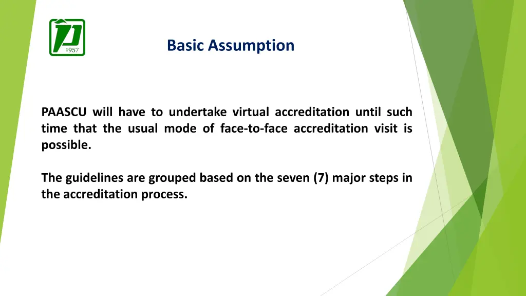 basic assumption