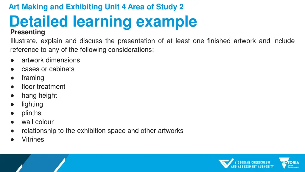 art making and exhibiting unit 4 area of study 2 3