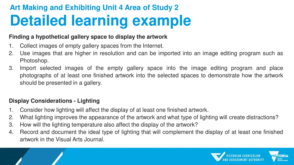 art making and exhibiting unit 4 area of study 2 4