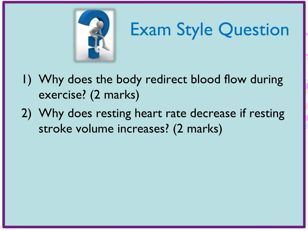 exam style question