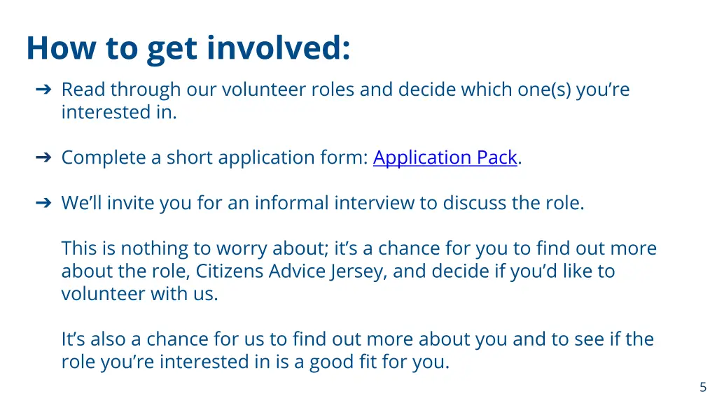 how to get involved read through our volunteer