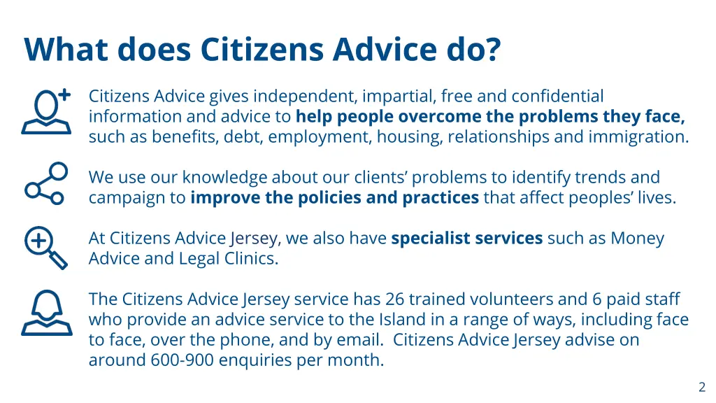 what does citizens advice do