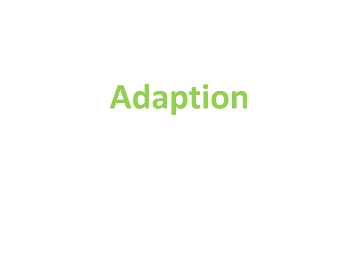 adaption