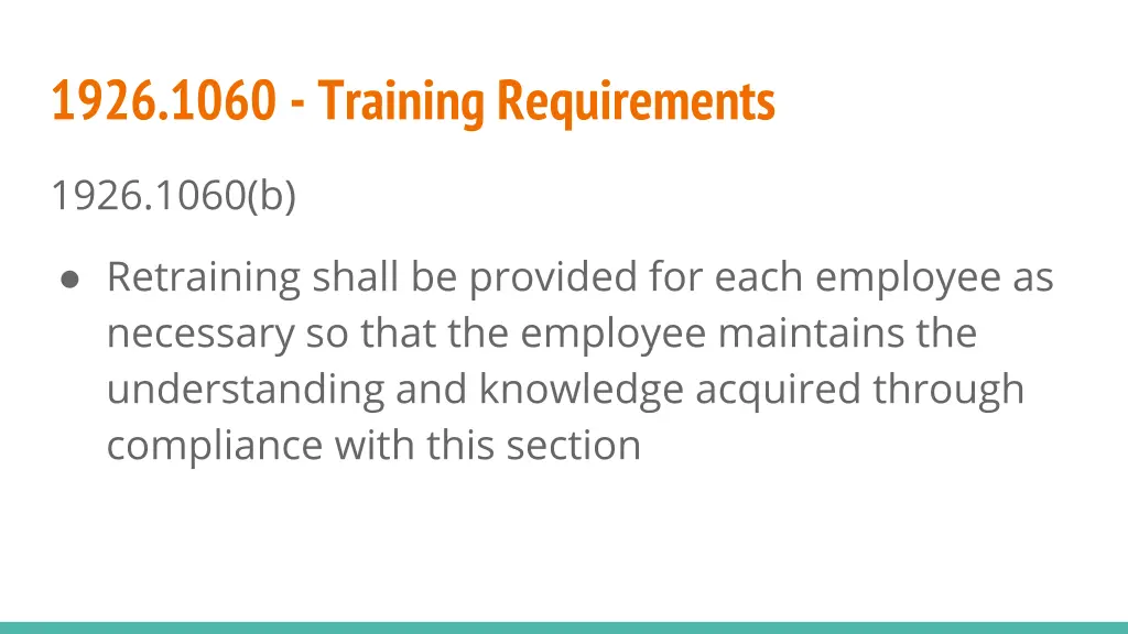 1926 1060 training requirements 3