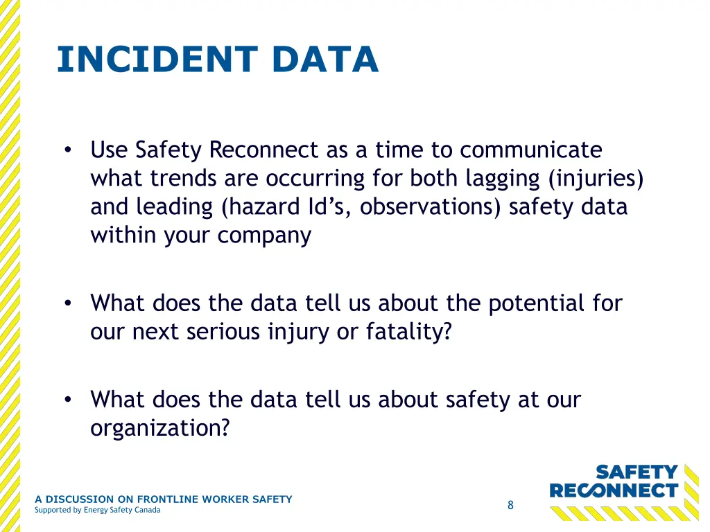 incident data