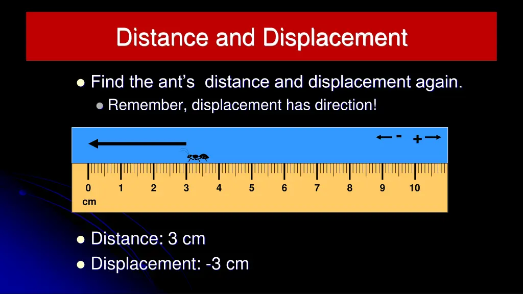 distance and displacement 1