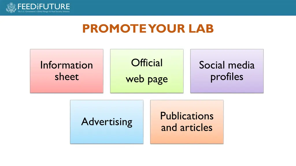 promote your lab