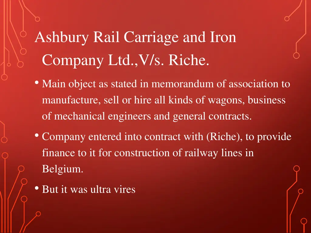 ashbury rail carriage and iron company