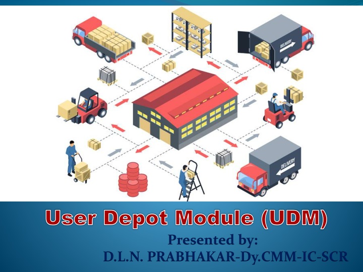 user depot module udm presented