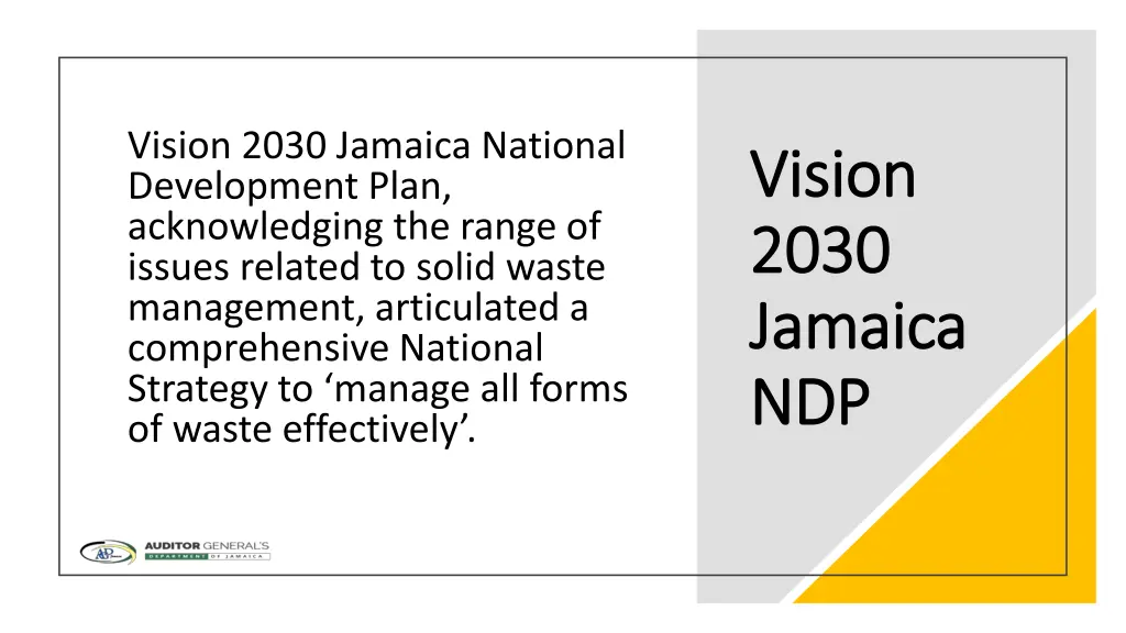 vision 2030 jamaica national development plan