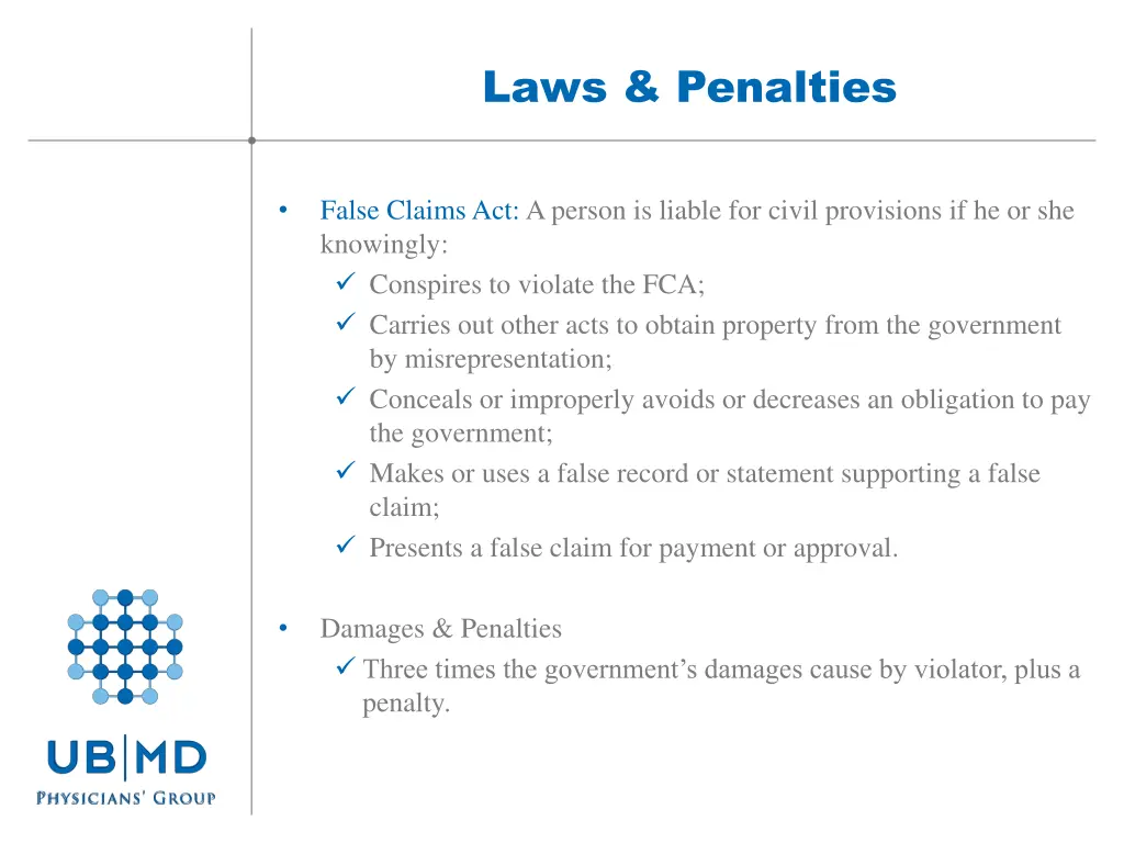 laws penalties