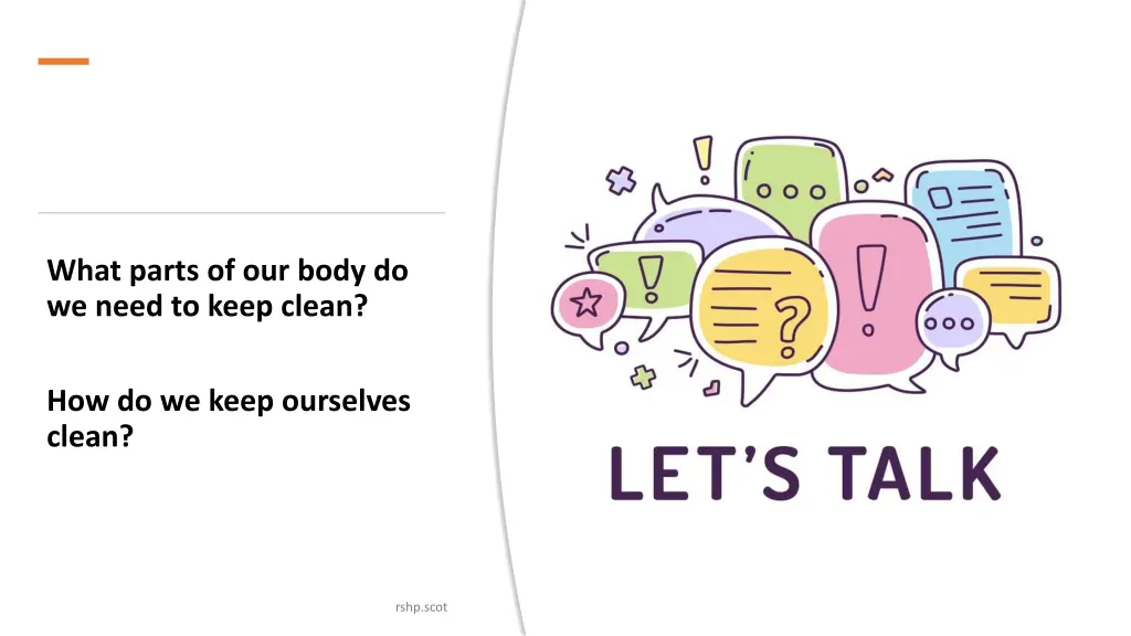 what parts of our body do we need to keep clean