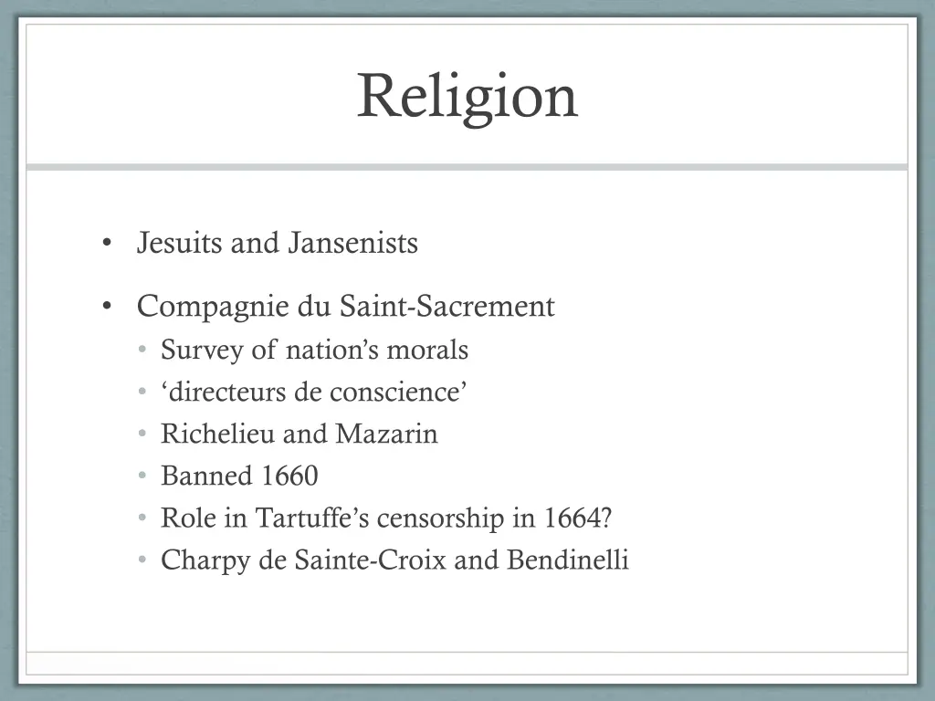 religion 1