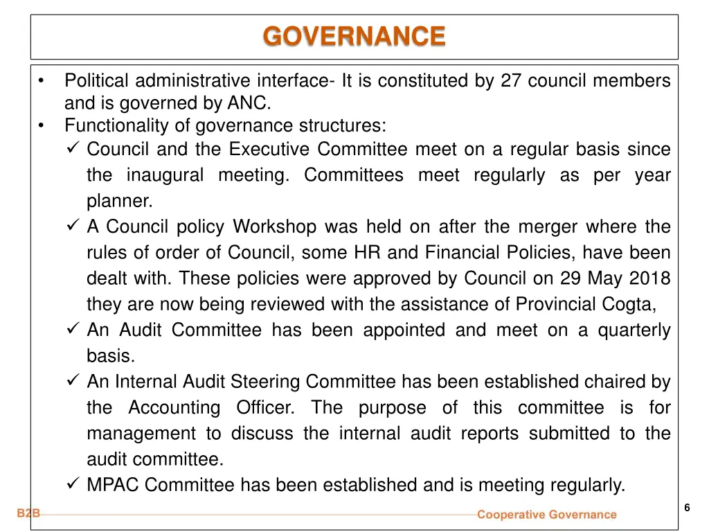 governance 1