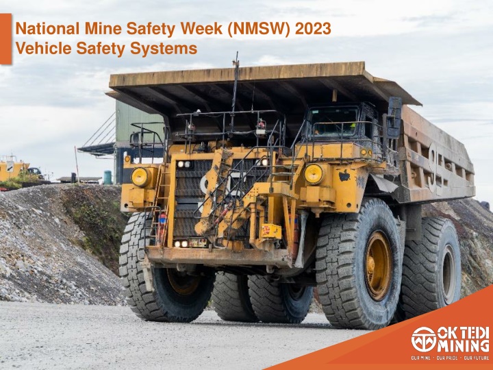 national mine safety week nmsw 2023 vehicle