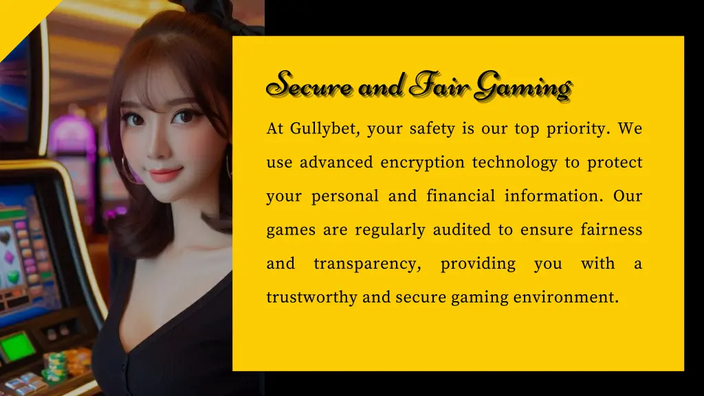 secure and fair gaming secure and fair gaming