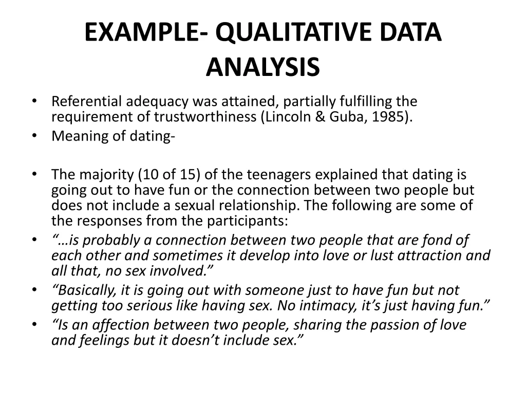 example qualitative data analysis 2