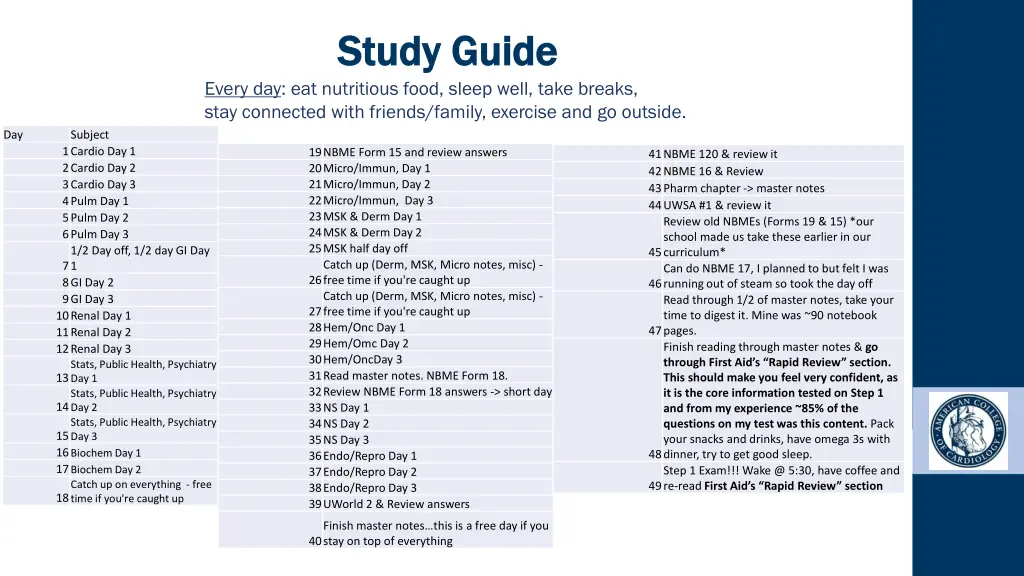 study guide study guide 1