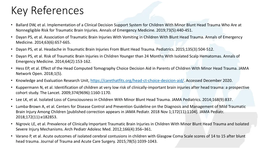 key references