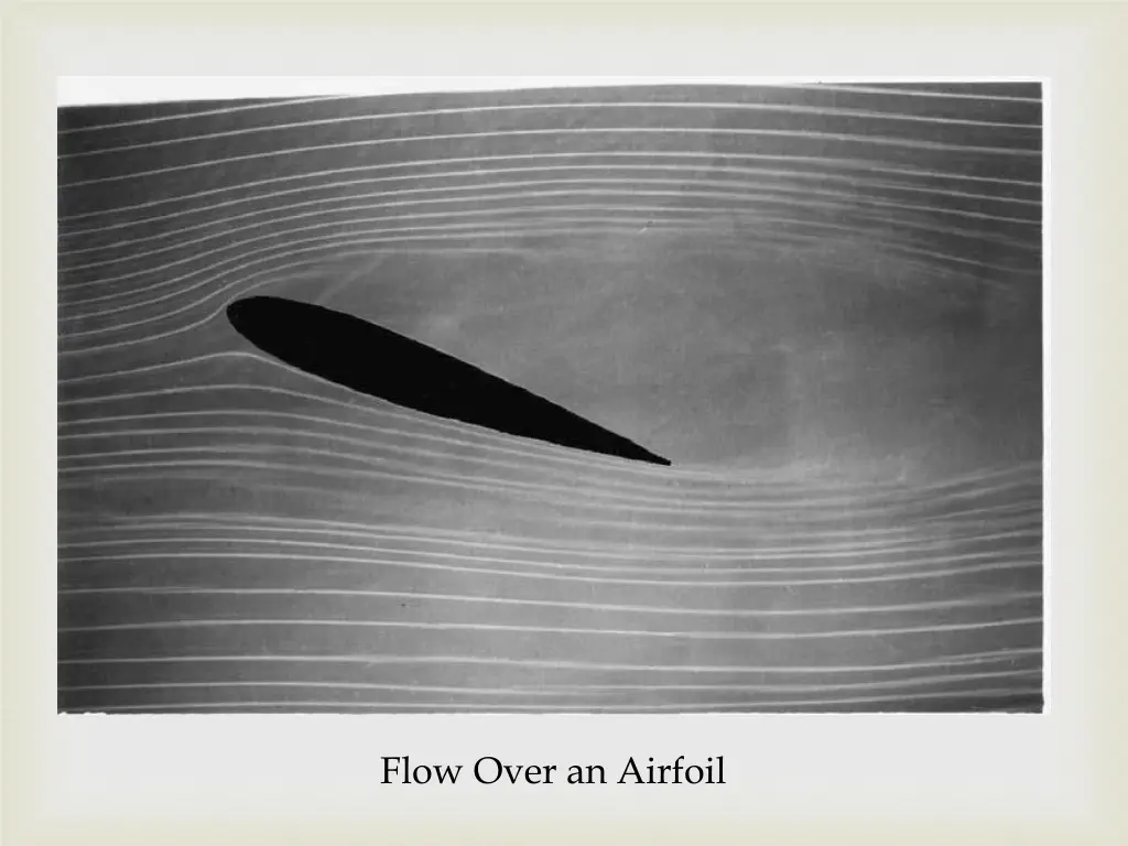 flow over an airfoil