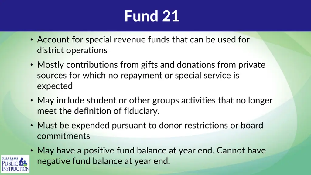 fund 21