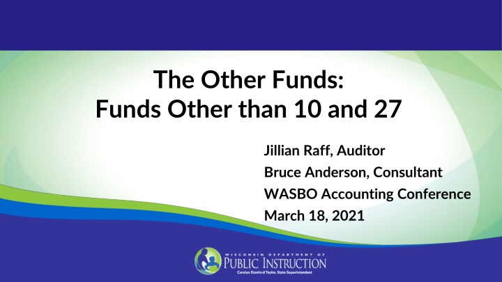 the other funds funds other than 10 and 27