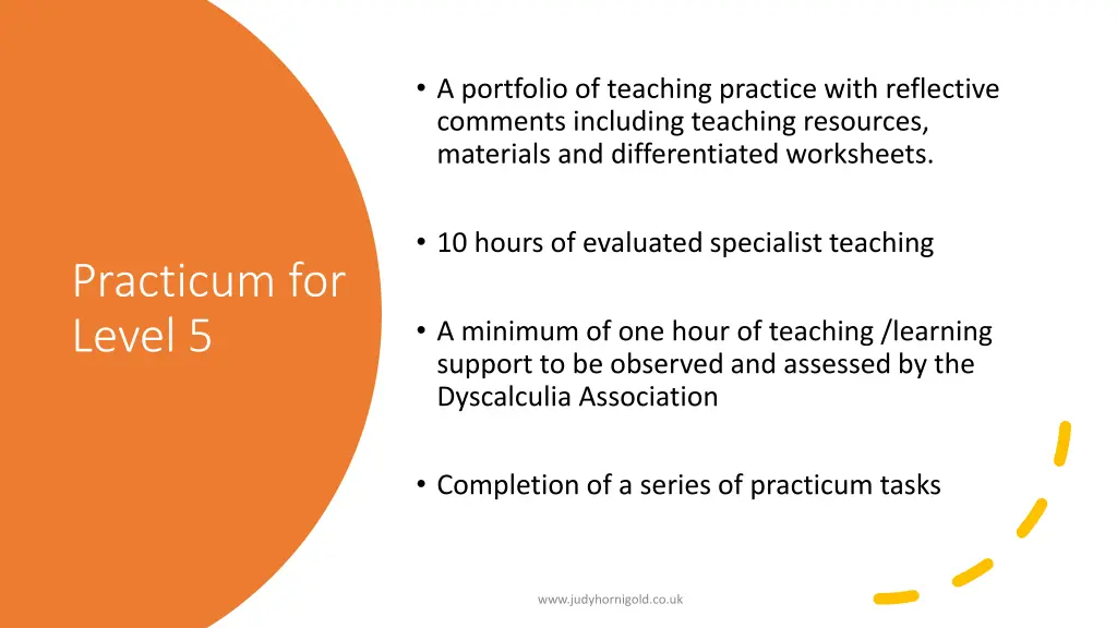 a portfolio of teaching practice with reflective