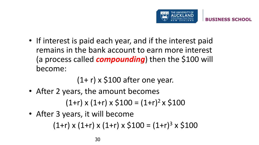 if interest is paid each year and if the interest