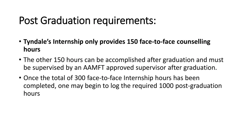 post graduation requirements post graduation 1