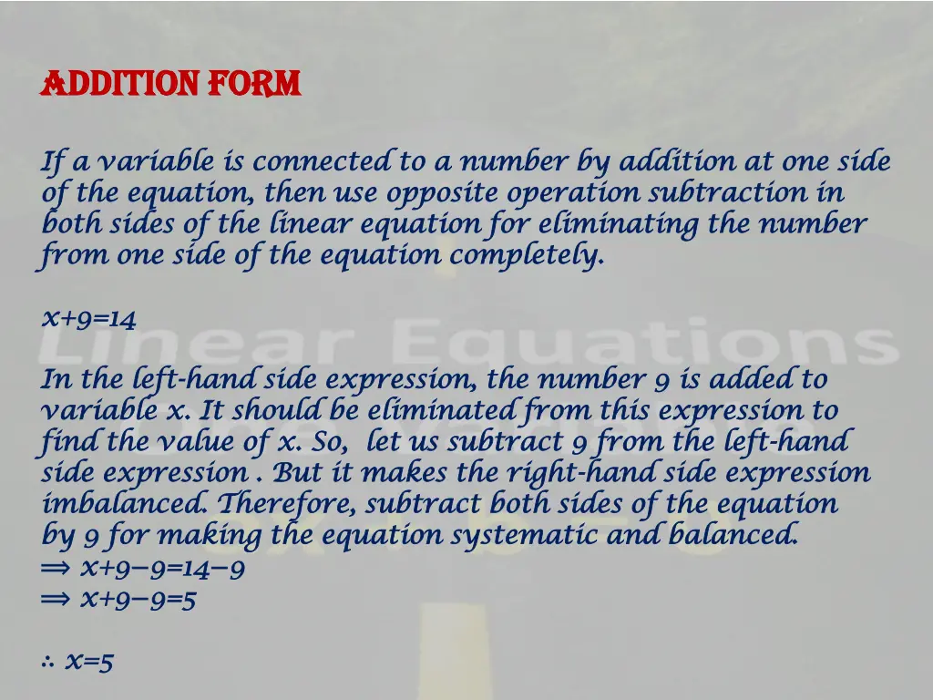 addition form addition form