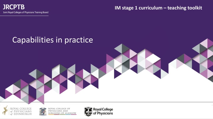 im stage 1 curriculum teaching toolkit