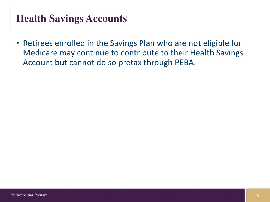 health savings accounts