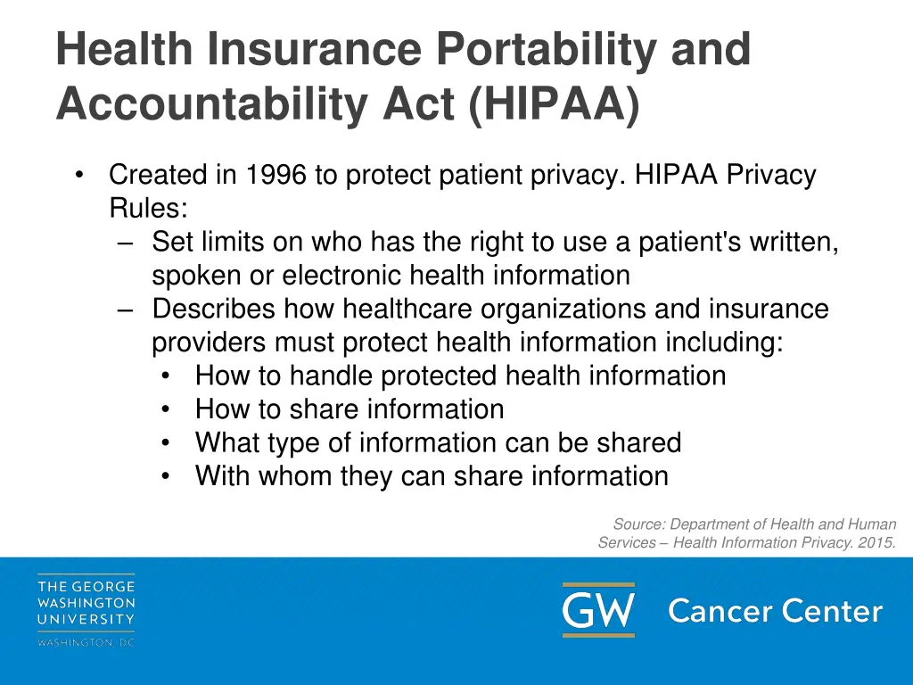 health insurance portability and accountability