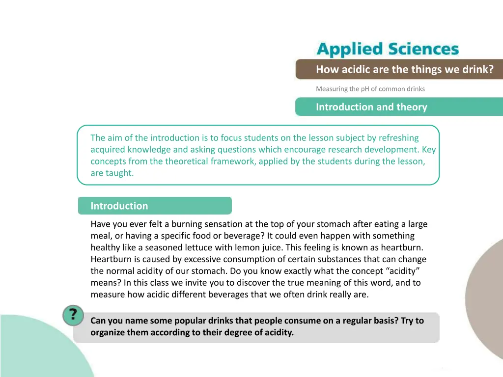 how acidic are the things we drink 2