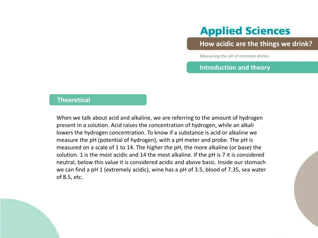 how acidic are the things we drink 4