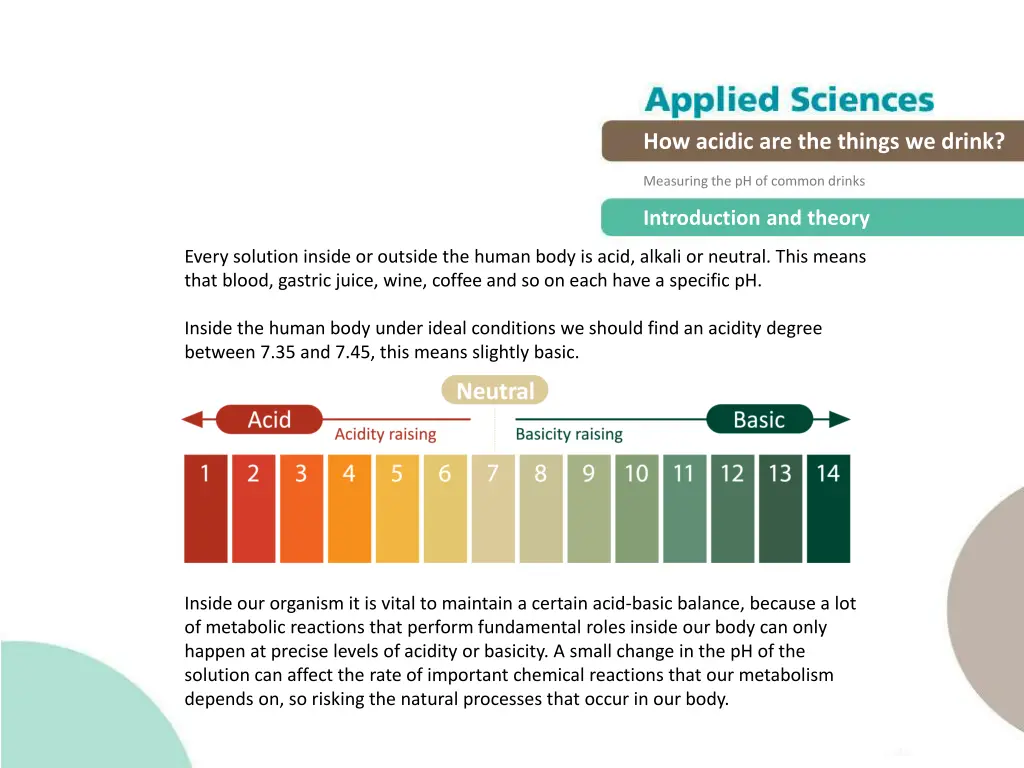 how acidic are the things we drink 5