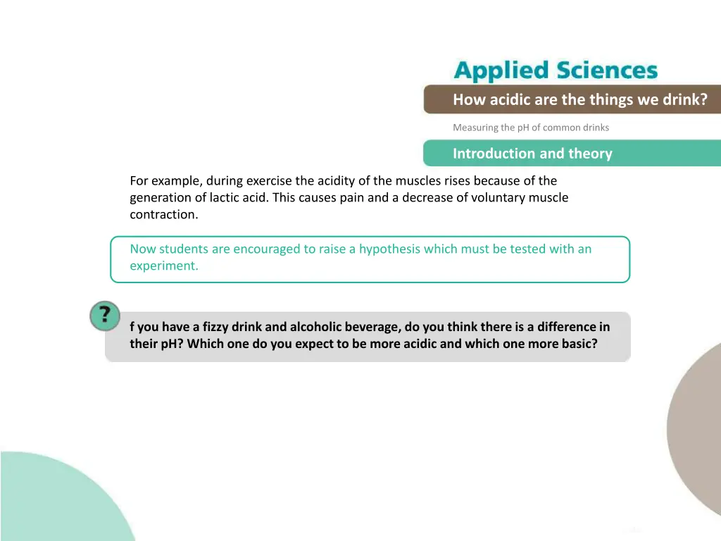 how acidic are the things we drink 6