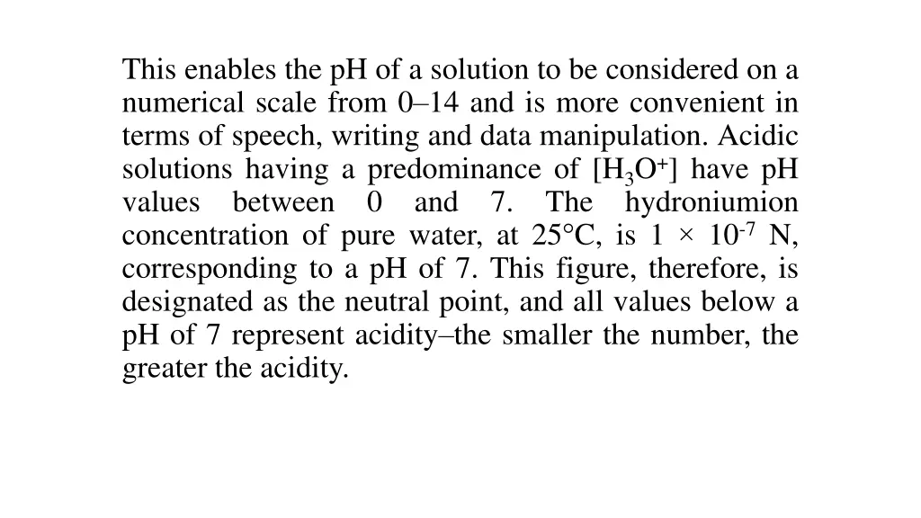 this enables the ph of a solution