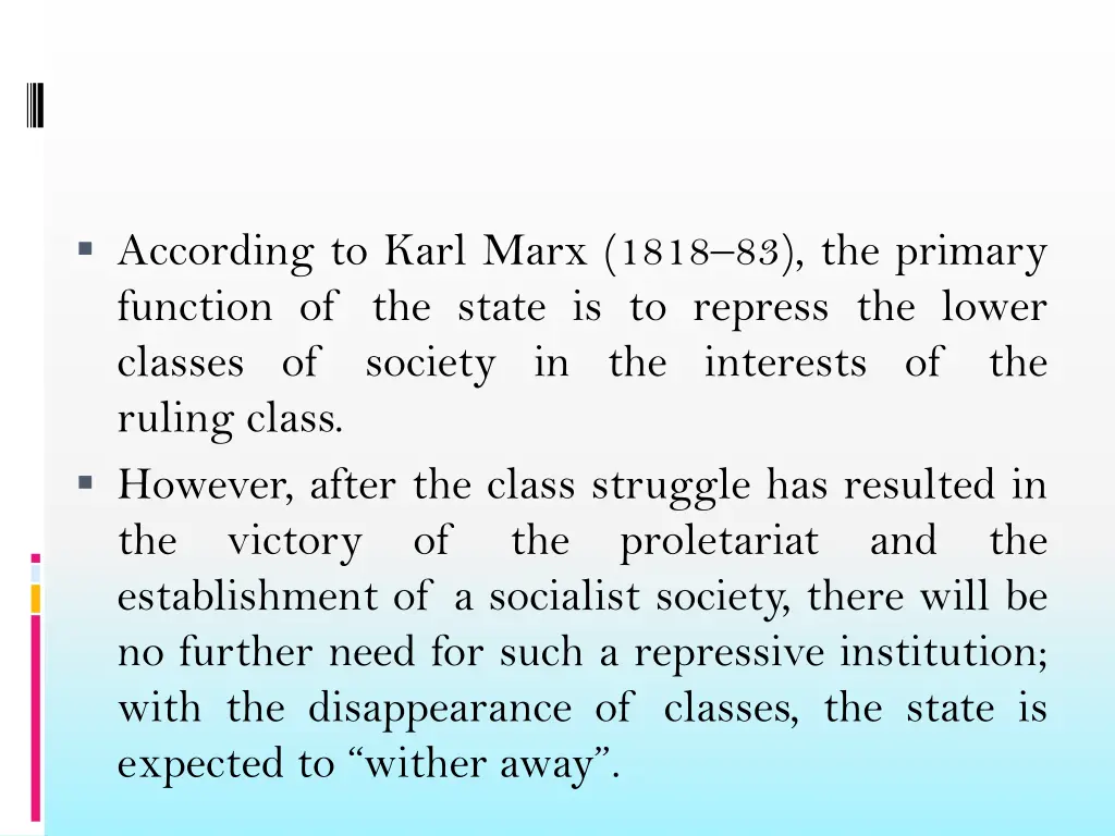 according to karl marx 1818 83 the primary