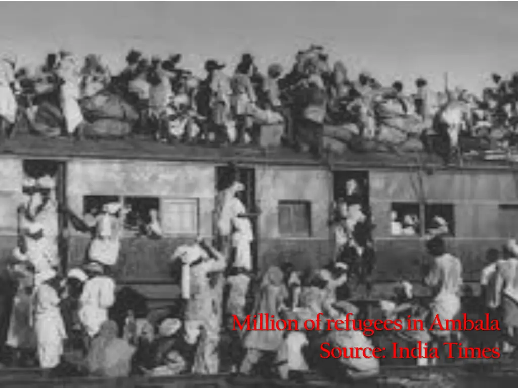 million of refugees in ambala source india times