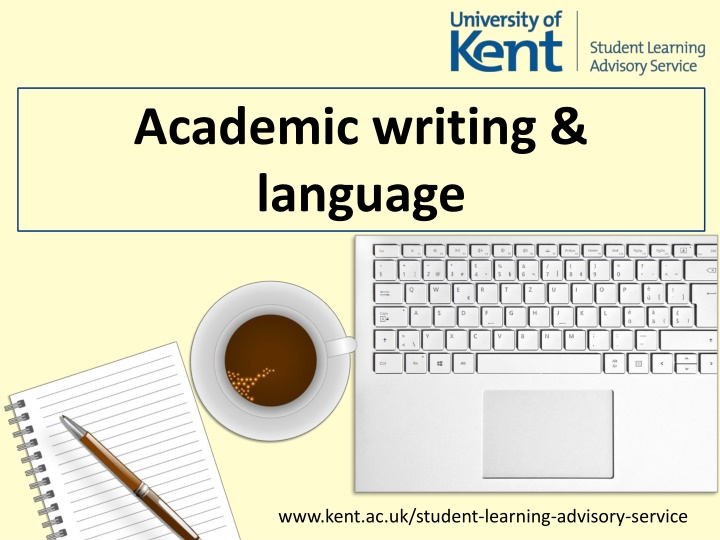 academic writing language