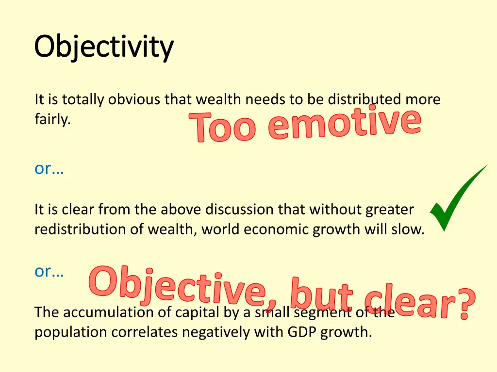 objectivity objectivity 1